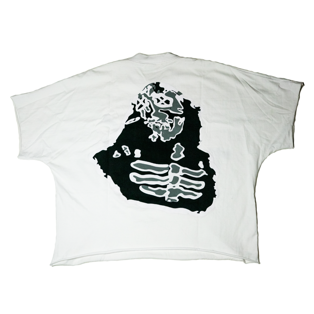 ''IRONIC THOUGHTS WHITE TEE''