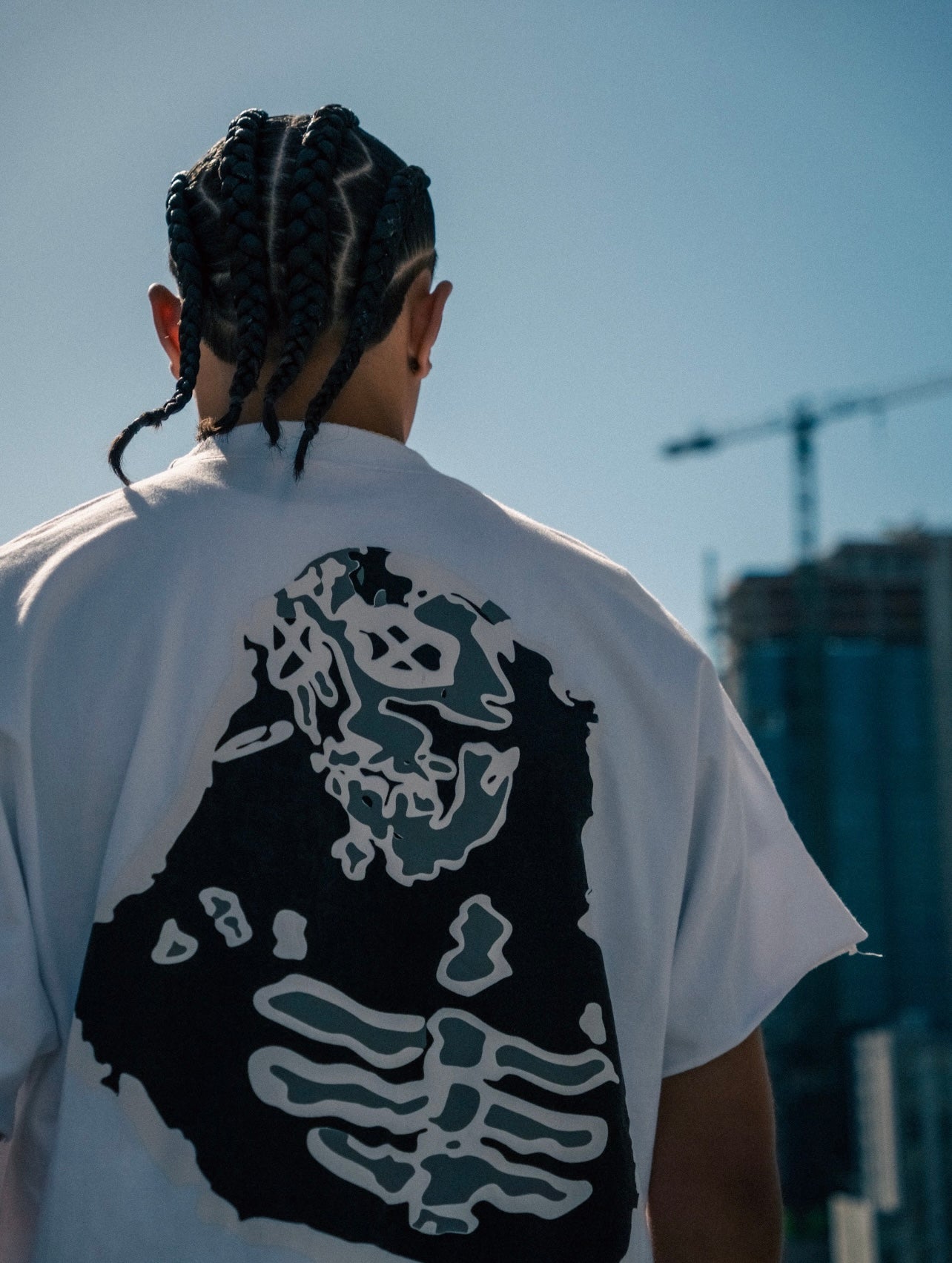 ''IRONIC THOUGHTS WHITE TEE''