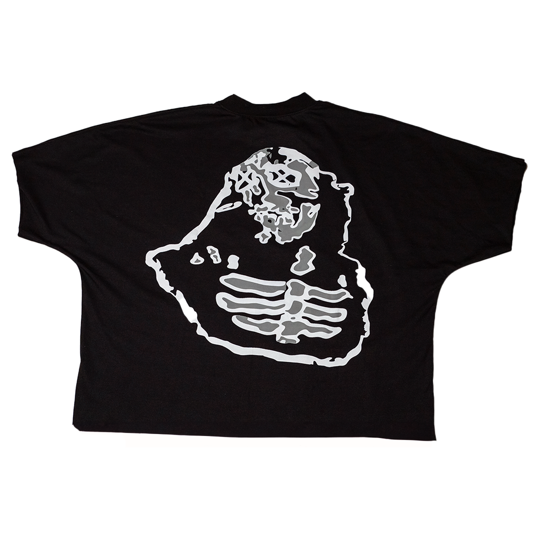 ''IRONIC THOUGHTS BLACK TEE''
