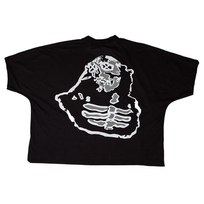 ''IRONIC THOUGHTS BLACK TEE''
